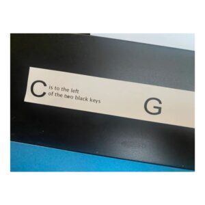 Keyboard Sticker ‘C is to the Left’
