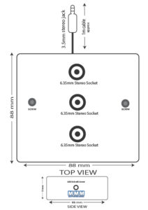 MMM Audio Splitter AV2